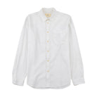 Folk Herringbone Curve Shirt Off-White - Steranko Clothing Manchester