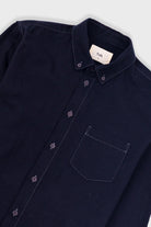 Folk Relaxed Fit Shirt Black Flannel - Steranko Clothing Manchester