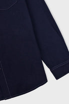 Folk Relaxed Fit Shirt Black Flannel - Steranko Clothing Manchester