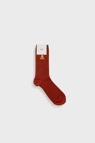 Folk Waffle Sock Clay - Steranko Clothing Manchester