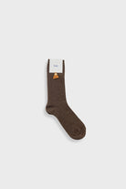 Folk Waffle Sock Espresso - Steranko Clothing Manchester