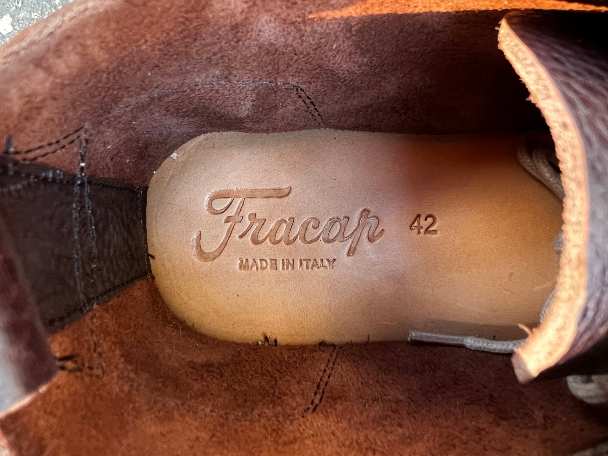 Fracap M120 Bordo / Vibram Black Cristy Sole - Steranko Clothing Manchester