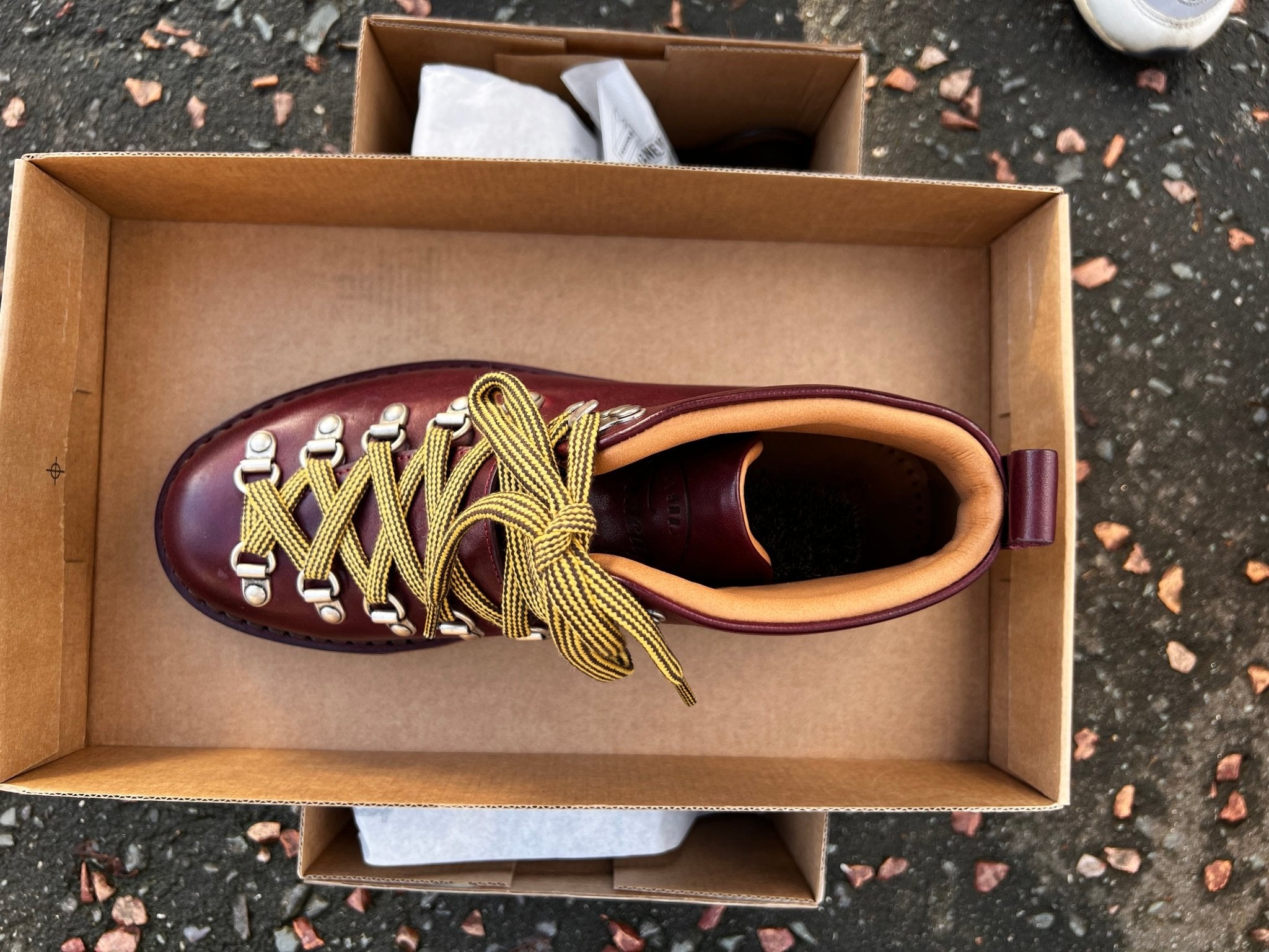 Fracap M120 Bordo / Vibram Black Cristy Sole - Steranko Clothing Manchester