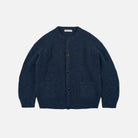 Frizmworks Brushed Wool Round Cardigan Indigo - Steranko Clothing Manchester