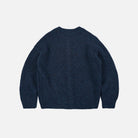 Frizmworks Brushed Wool Round Cardigan Indigo - Steranko Clothing Manchester