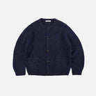 Frizmworks Brushed Wool Round Cardigan Purple - Steranko Clothing Manchester