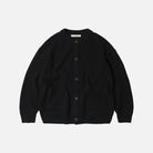 Frizmworks Heavy Wool Round Cardigan Black - Steranko Clothing Manchester