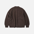 Frizmworks Heavy Wool Round Cardigan Choco Brown - Steranko Clothing Manchester