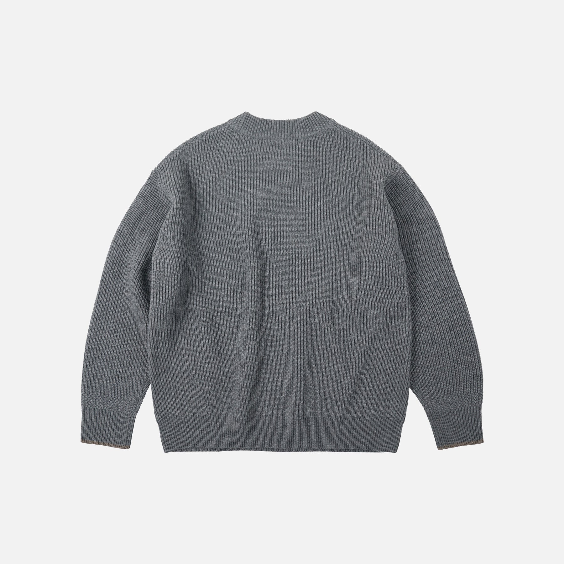 Frizmworks Kangaroo Round Pullover Knit Grey - Steranko Clothing Manchester