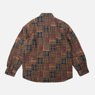 Frizmworks Madras Patchwork Relaxed Shirt Brownie - Steranko Clothing Manchester