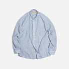 Frizmworks OG Stripe Oversize Shirt Blue - Steranko Clothing Manchester