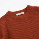 Frizmworks Patch Round Pullover Knit Brick - Steranko Clothing Manchester