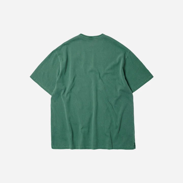 Frizmworks Pigment Dyeing Half Tee Green - Steranko Clothing Manchester