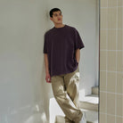 Frizmworks Pigment Dyeing Half Tee Purple - Steranko Clothing Manchester