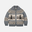 Frizmworks Thunderbird Heavy Cowichan Jacket Grey - Steranko Clothing Manchester
