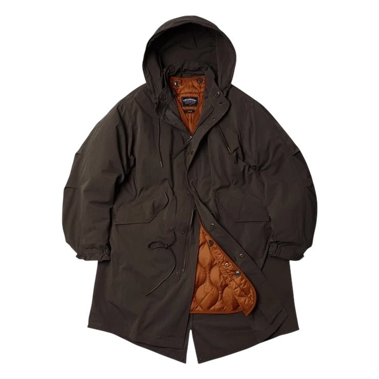 Frizmworks Vincent Fishtail 2 in 1 Parka Brown - Steranko Clothing Manchester