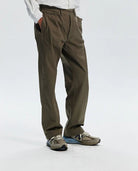 Frizmworks Washed Officer Chino Pants Mud - Steranko Clothing Manchester