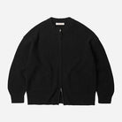 Frizmworks Wool Deck Zip Up Cardigan Black - Steranko Clothing Manchester