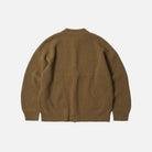 Frizmworks Wool Deck Zip Up Cardigan Cinnamon - Steranko Clothing Manchester