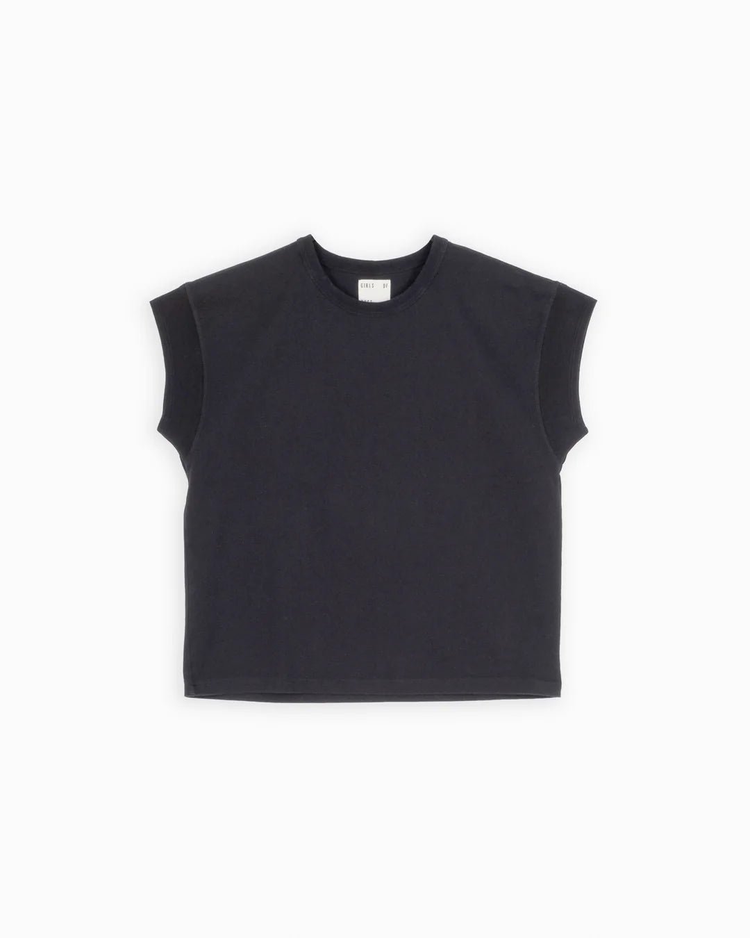 Girls of Dust Muscle Tee Heavy Flame Black - Steranko Clothing Manchester