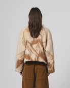 Girls Of Dust Nuclear Jacket Mountain Jacquard Cream / Brown - Steranko Clothing Manchester