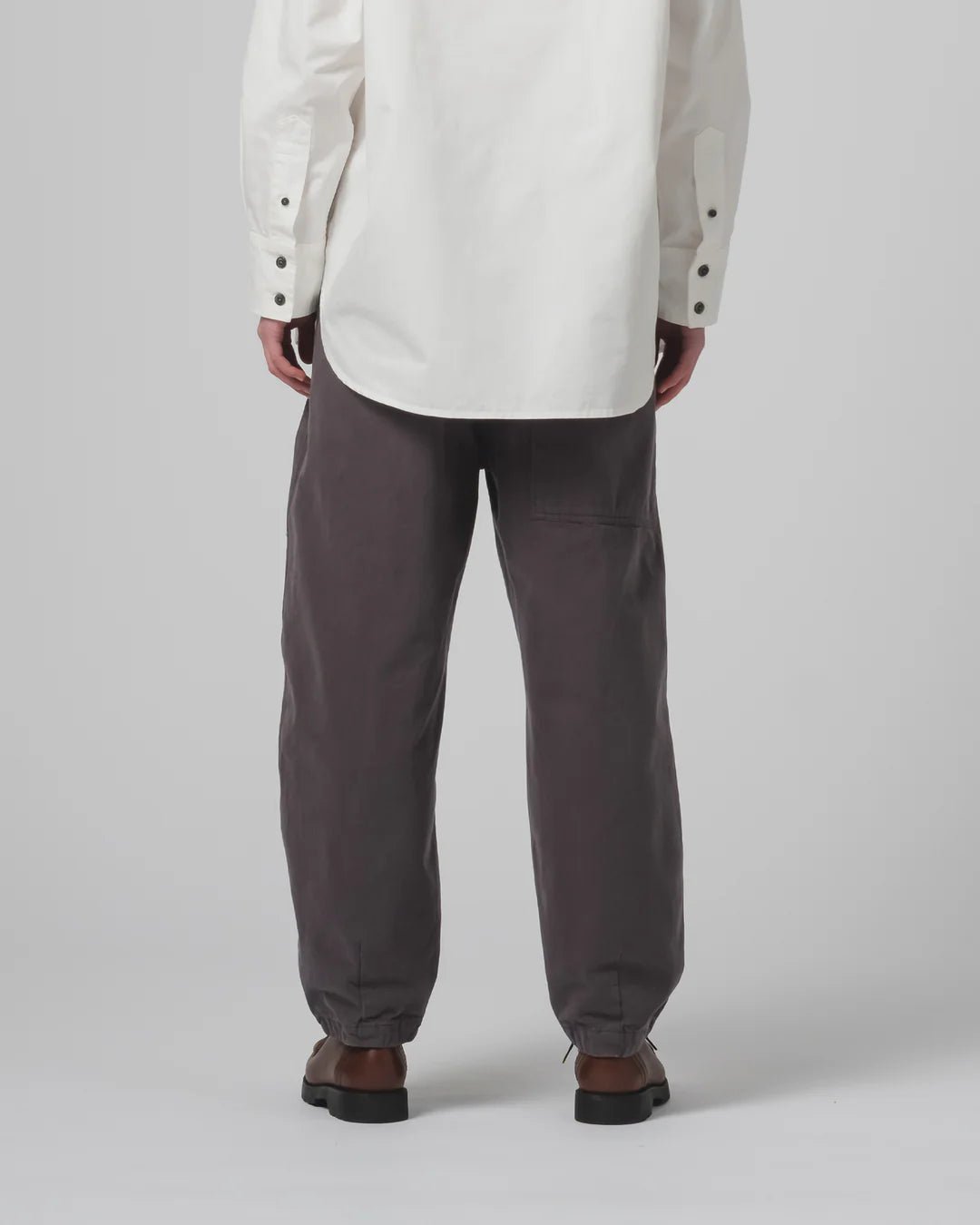 Girls Of Dust Pasha Pants Gabardine Satin Asphalt - Steranko Clothing Manchester