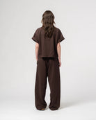 Girls of Dust Physical T-Shirt Twill Jersey Coffee Brown - Steranko Clothing Manchester