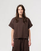 Girls of Dust Physical T-Shirt Twill Jersey Coffee Brown - Steranko Clothing Manchester