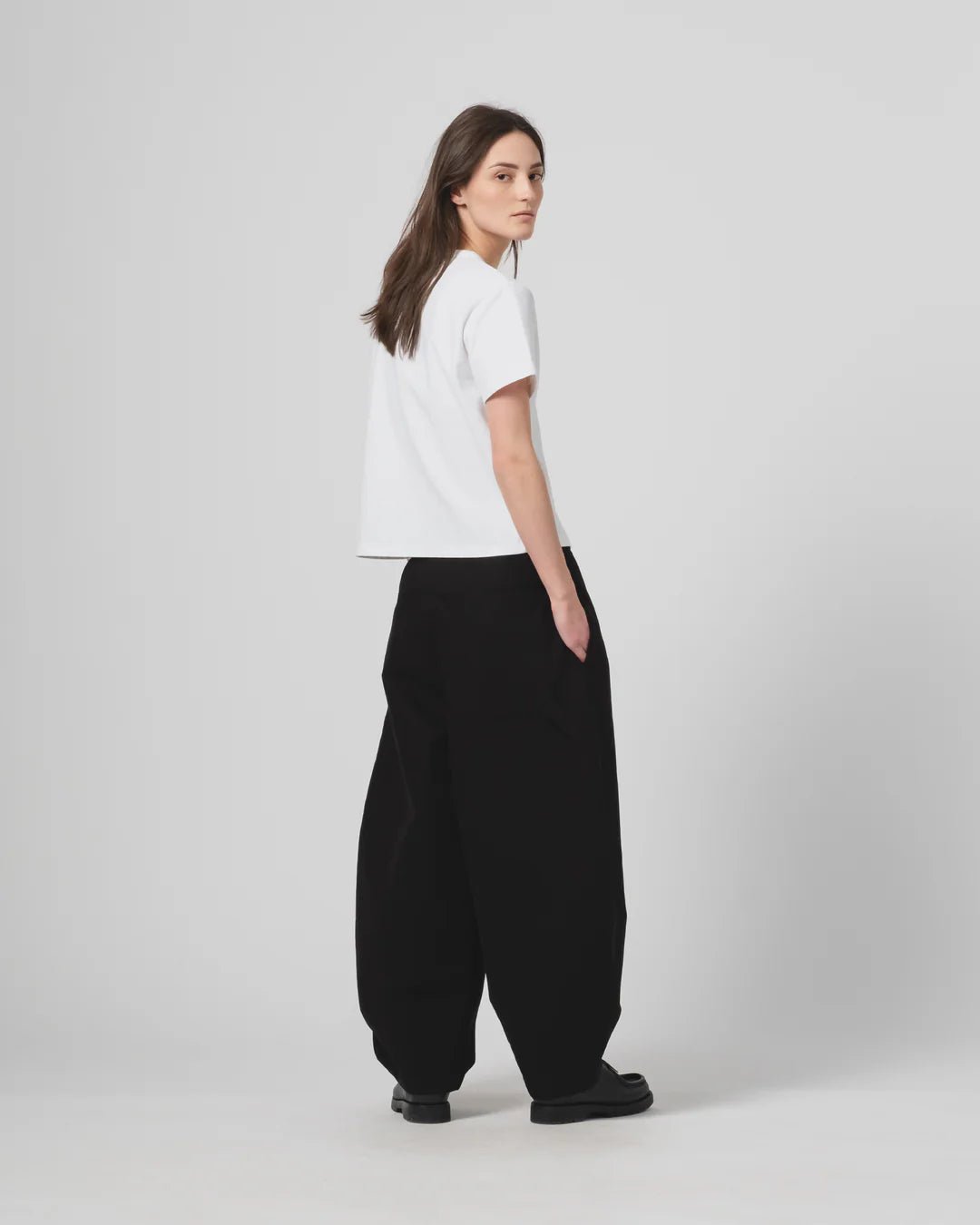 Girls Of Dust Sultan Pant Nebraska Cotton Black - Steranko Clothing Manchester