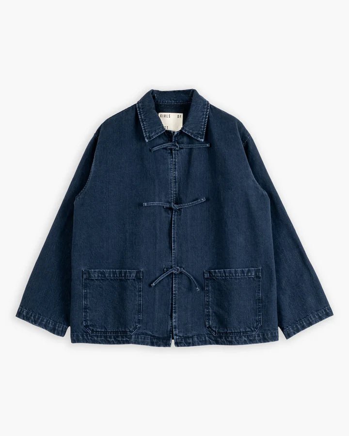 Girls of Dust Temple Jacket Enigma Denim Blue - Steranko Clothing Manchester