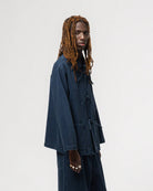 Girls of Dust Temple Jacket Enigma Denim Blue - Steranko Clothing Manchester