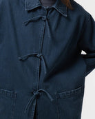 Girls of Dust Temple Jacket Enigma Denim Blue - Steranko Clothing Manchester