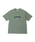 Gramicci Bone Tee Pigment Dyed Sage - Steranko Clothing Manchester