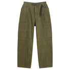 Gramicci Brushed Winter Twill Voyager Pant Olive - Steranko Clothing Manchester