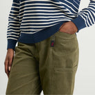 Gramicci Brushed Winter Twill Voyager Pant Olive - Steranko Clothing Manchester