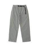 Gramicci Dobby Plaid G-Pant Straight Fit Pants Stone - Steranko Clothing Manchester