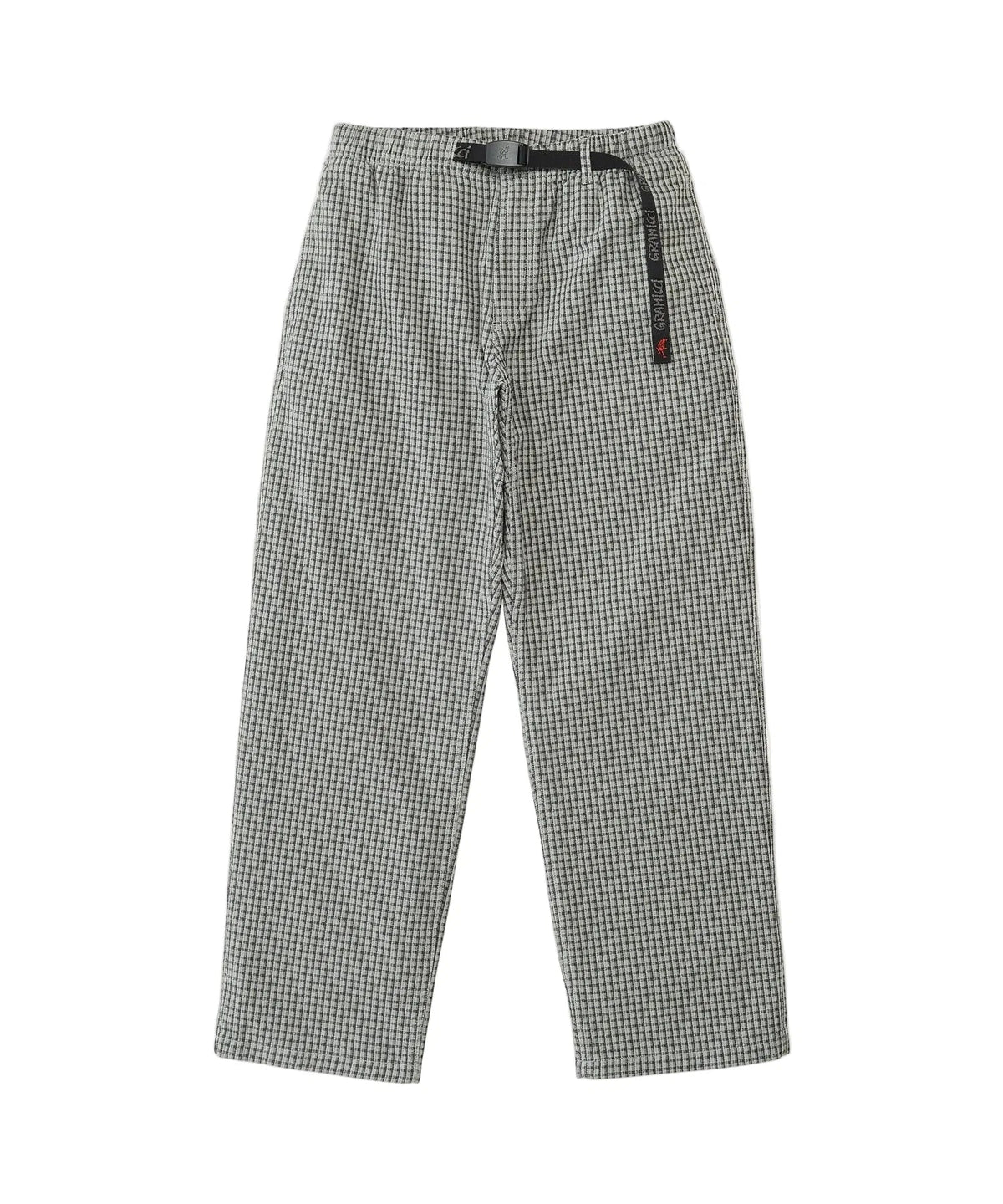 Gramicci Dobby Plaid G-Pant Straight Fit Pants Stone - Steranko Clothing Manchester