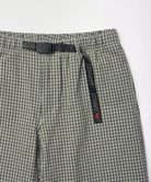 Gramicci Dobby Plaid G-Pant Straight Fit Pants Stone - Steranko Clothing Manchester