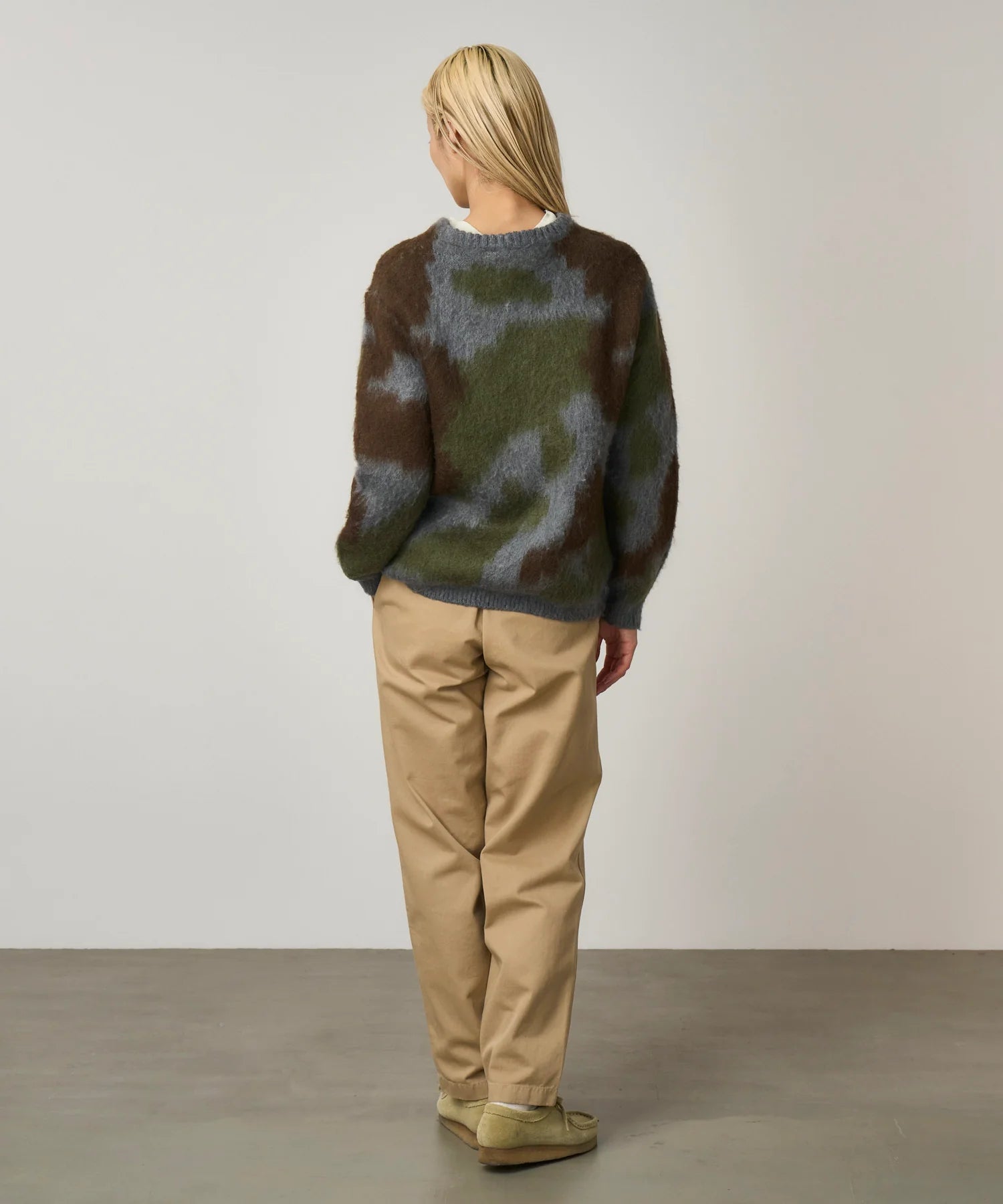 Gramicci Jungle Mohair Sweater Digi Camo - Steranko Clothing Manchester