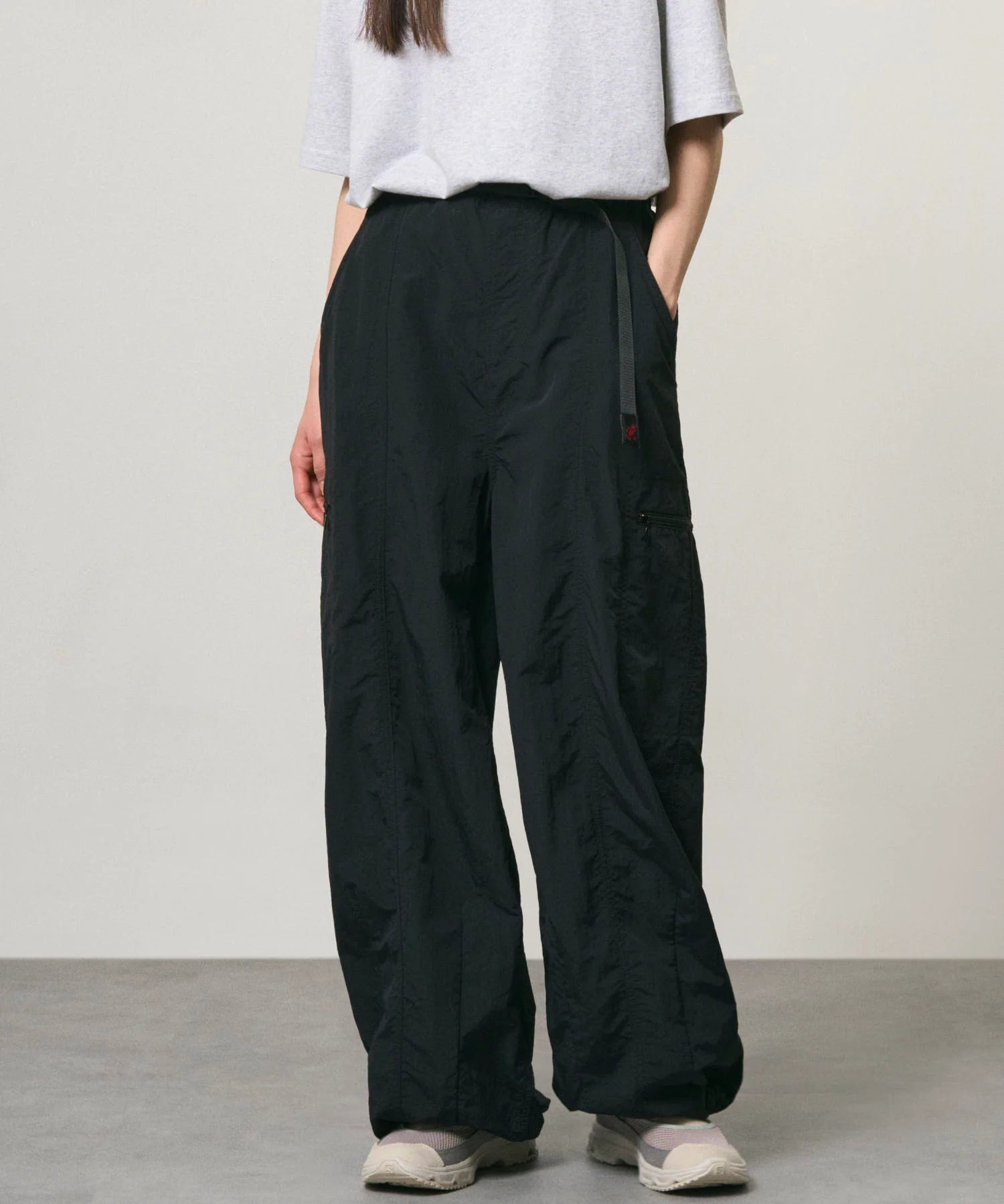 Gramicci Nylon Loose Balloon Pant Black - Steranko Clothing Manchester