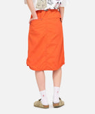 Gramicci Nylon Packable Midi Skirt Orange - Steranko Clothing Manchester