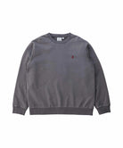 Gramicci One Point Crew Sweatshirt Charcoal Pigment - Steranko Clothing Manchester