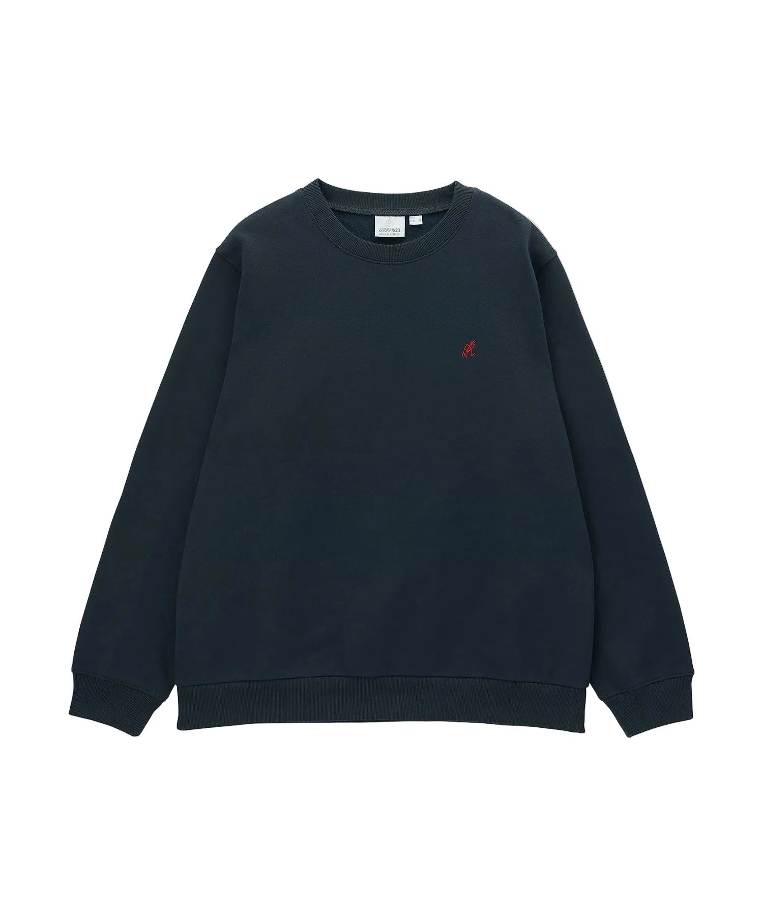 Gramicci One Point Crew Sweatshirt Vintage Black - Steranko Clothing Manchester