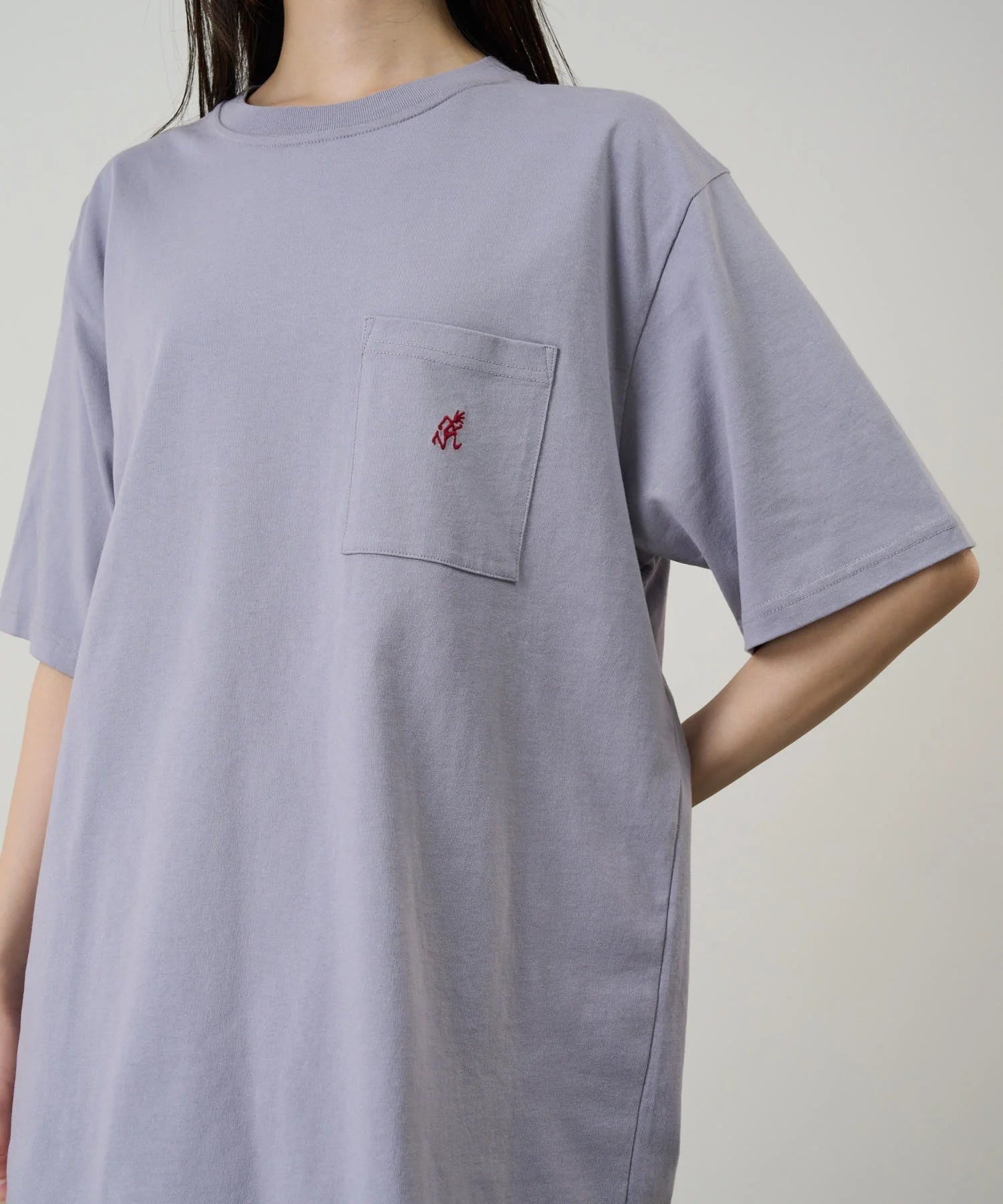 Gramicci One Point Tee Lavender - Steranko Clothing Manchester