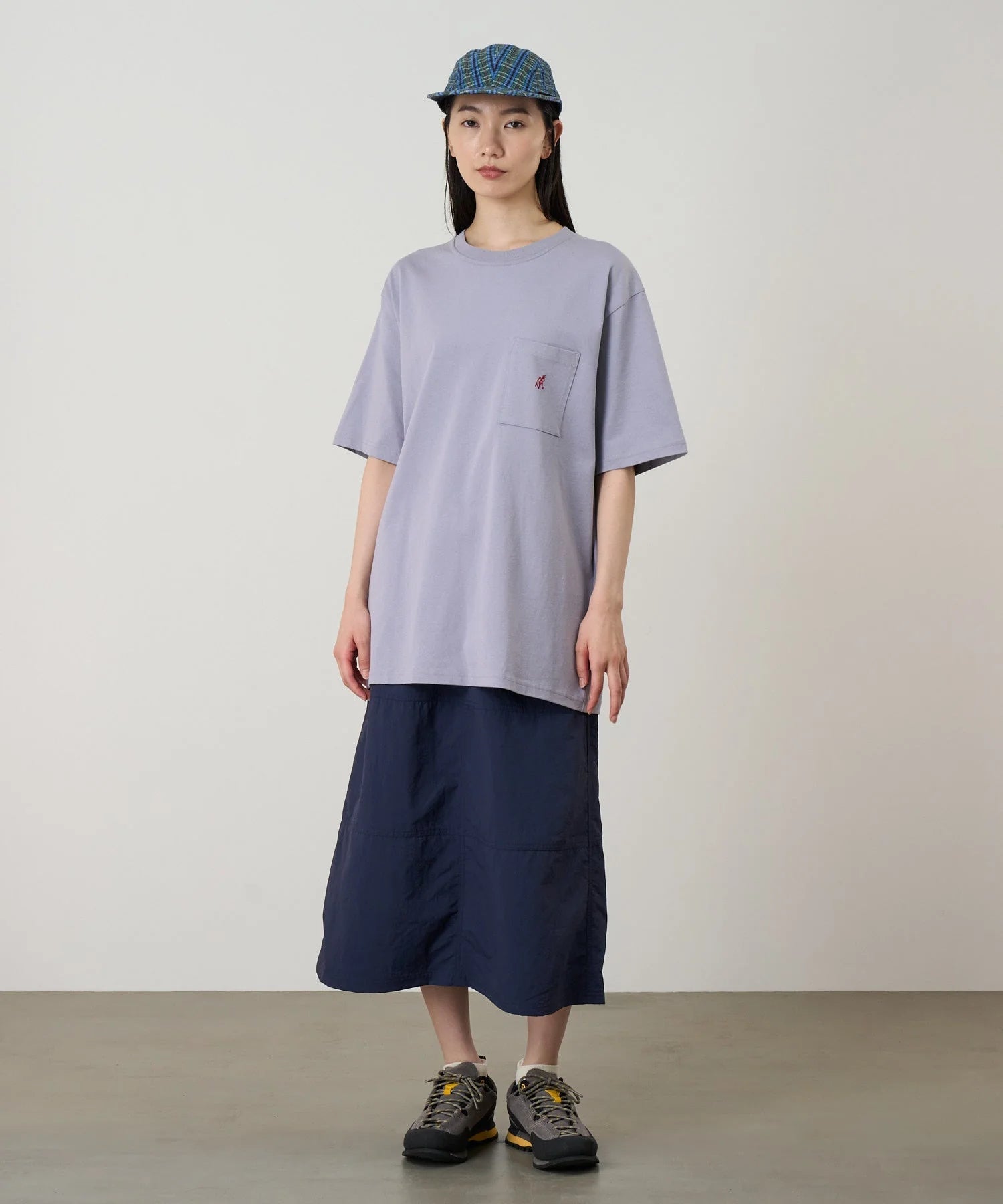 Gramicci One Point Tee Lavender - Steranko Clothing Manchester