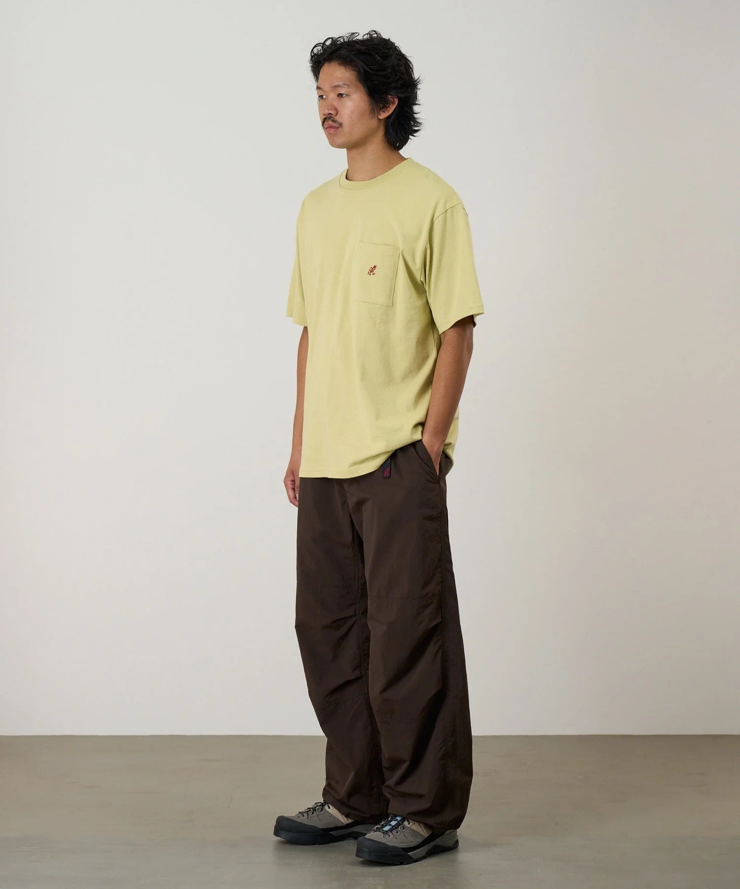 Gramicci One Point Tee Lime - Steranko Clothing Manchester