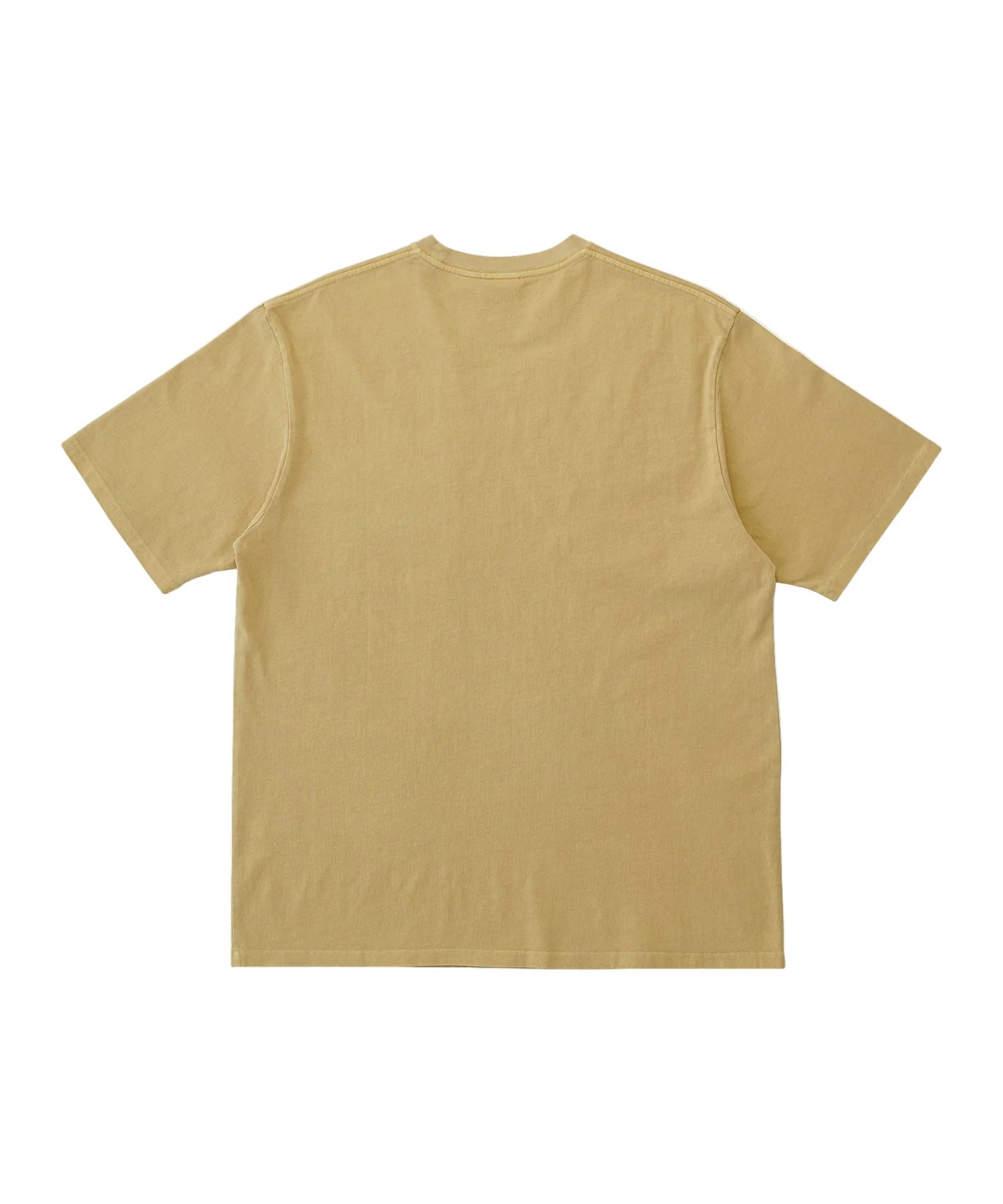 Gramicci One Point Tee Pigment Dyed Mustard - Steranko Clothing Manchester