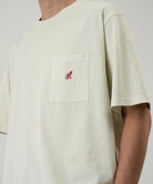 Gramicci One Point Tee Pigment Dyed Natural - Steranko Clothing Manchester