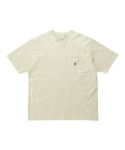 Gramicci One Point Tee Pigment Dyed Natural - Steranko Clothing Manchester