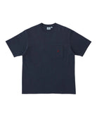 Gramicci One Point Tee Pigment Dyed Navy - Steranko Clothing Manchester